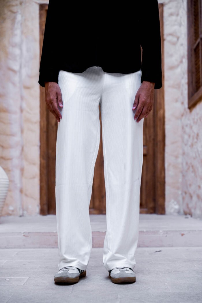 Wide Leg Corduroy Pants – Unisex | Premium Imported Corduroy, Streetwear Comfort & Timeless Style - Image 3