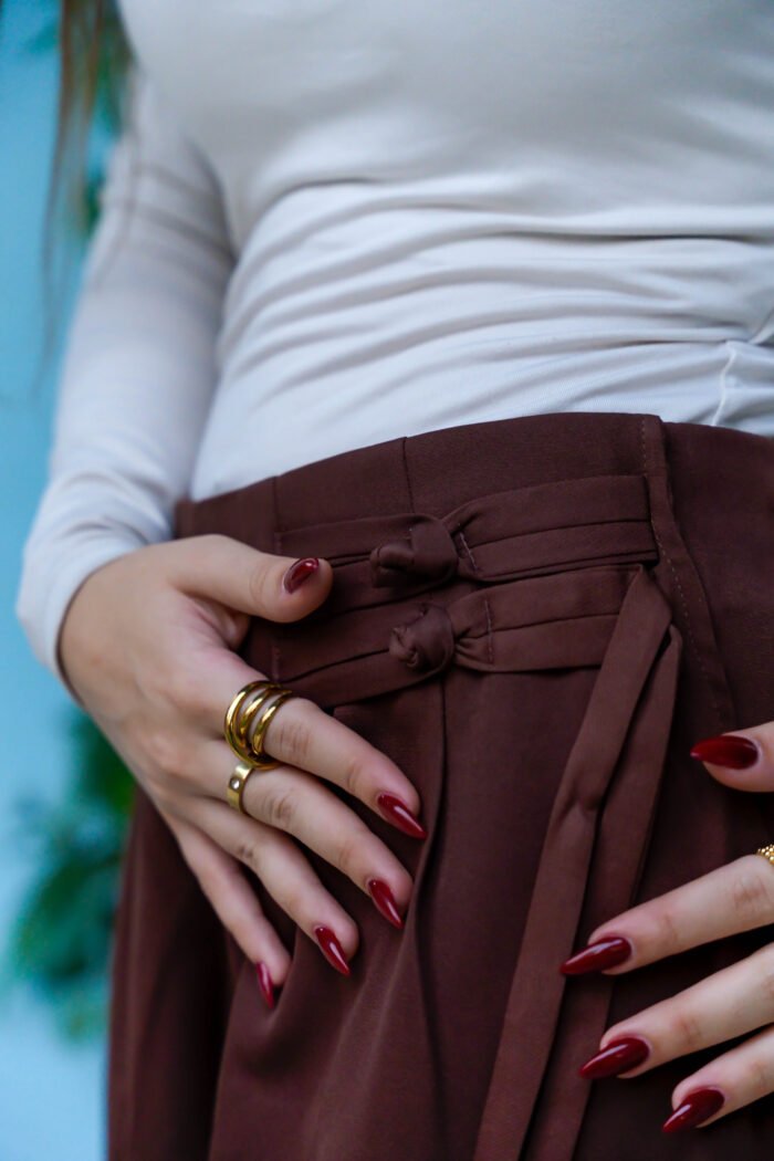 Rosaline Wide-Leg Pants for Women | Elegant Fit & Premium Fabric - Image 2