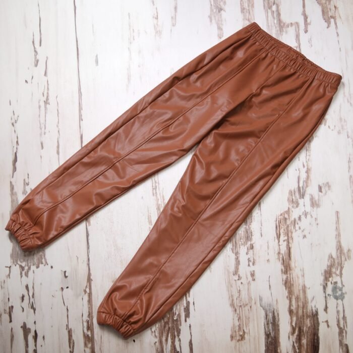 Lined Leather Pants for Women | Premium Comfort & Bold Style - Image 4