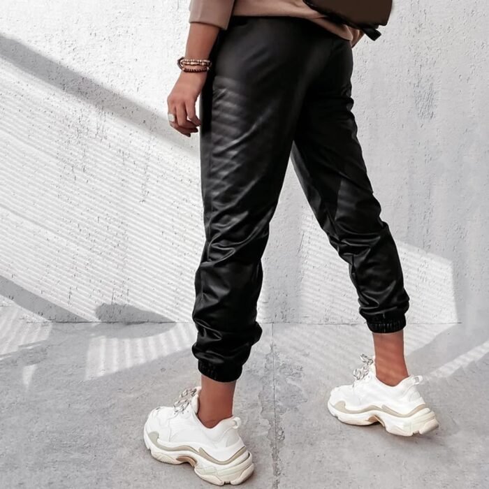 Lined Leather Pants for Women | Premium Comfort & Bold Style - Image 7