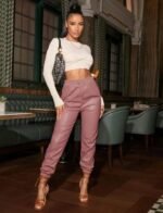 Lined Leather Pants for Women | Premium Comfort & Bold Style - Image 2